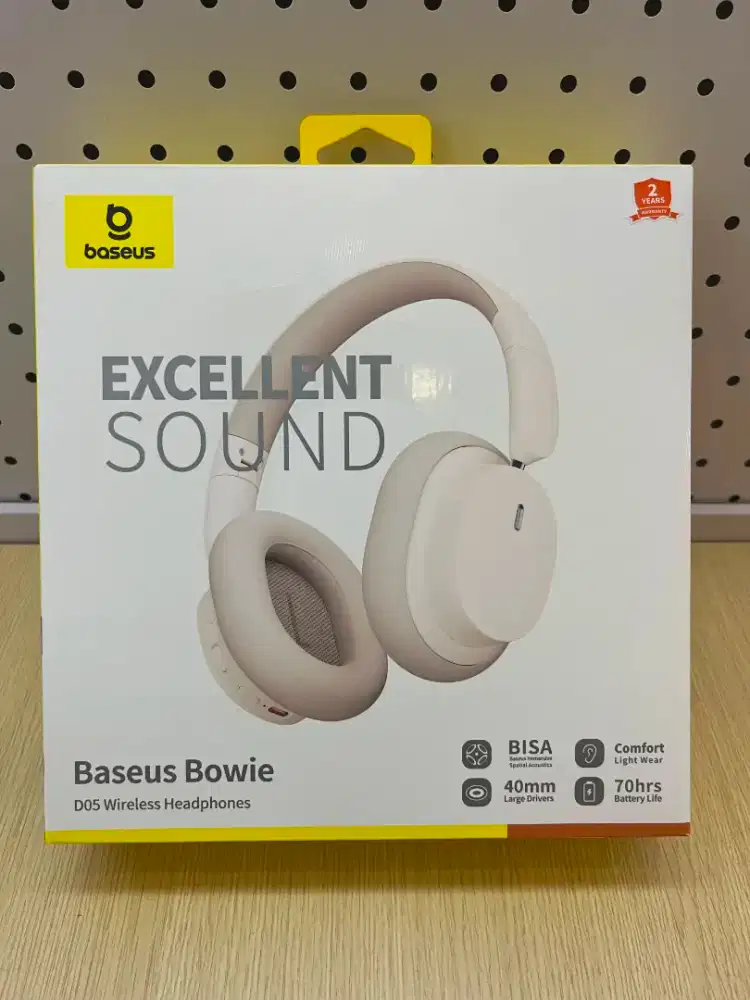 Headphone Baseus Bowie D05 Pro Wireless Creamy-White
