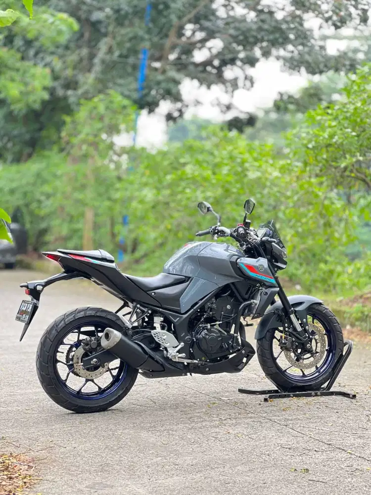 KM LOW! YAMAHA NEW MT25 GREY 2021 PAJAK PANJANG SUPER GRESS