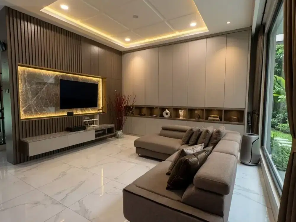Rumah Pantai Indah Kapuk 9x17 3,5lantai furnish minimalis SHM