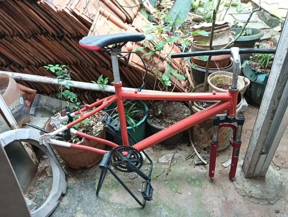 Frame, sepeda MTB jadul 26 alloy