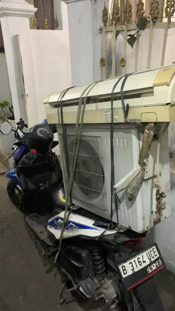 Terima AC bekas rusak