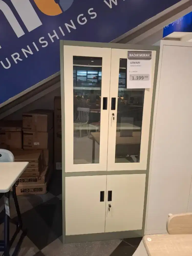 LEMARI ARSIP BESI TAHAN KARAT 1JT AN