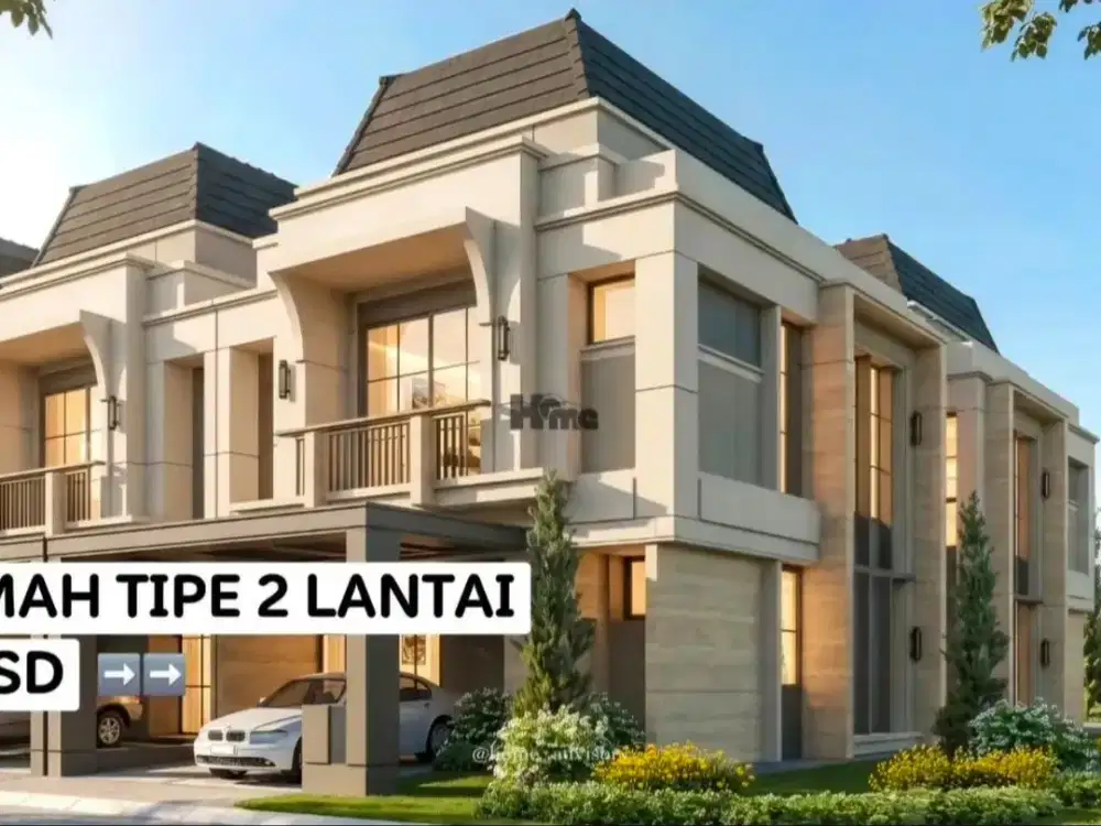 Dijual Rumah Terbaru The ARMONT Tipe 2 Lantai
