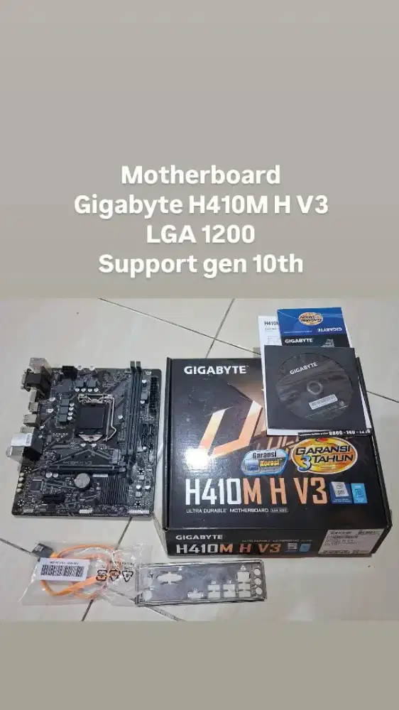 Motherboard gigabyte H410M H V3 LGA 1200
