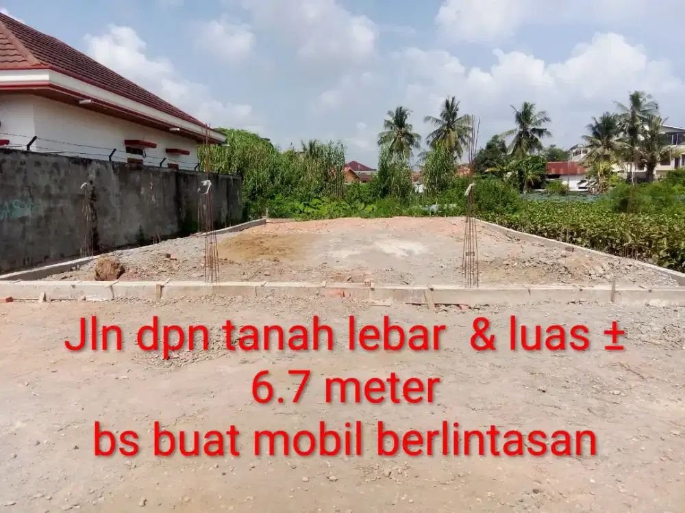 Tanah lokasi strategis pusat kota bukit lama Palembang