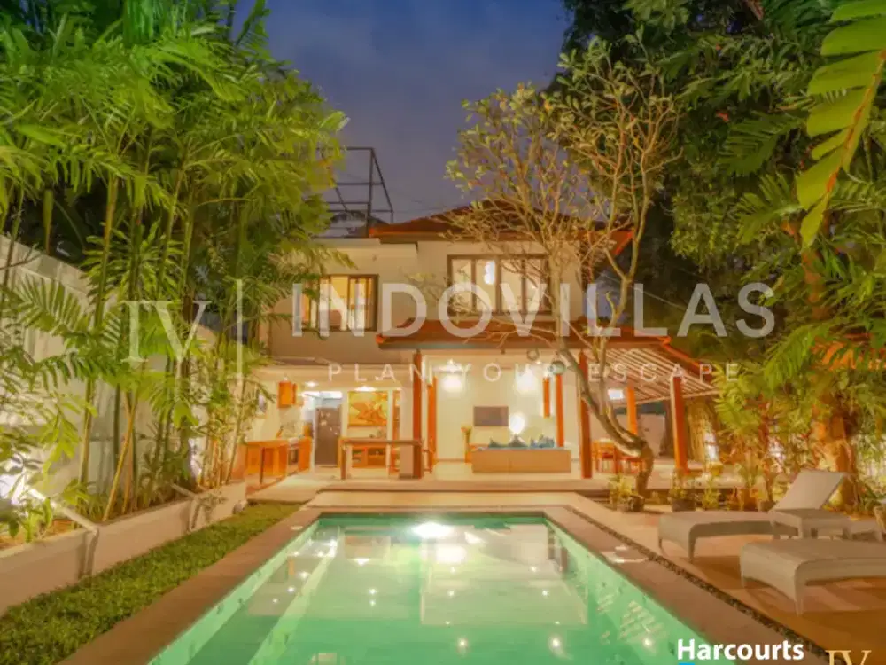 VILLA TROPIS LEASEHOLD 3 KAMAR TIDUR DIJUAL DI UMALAS