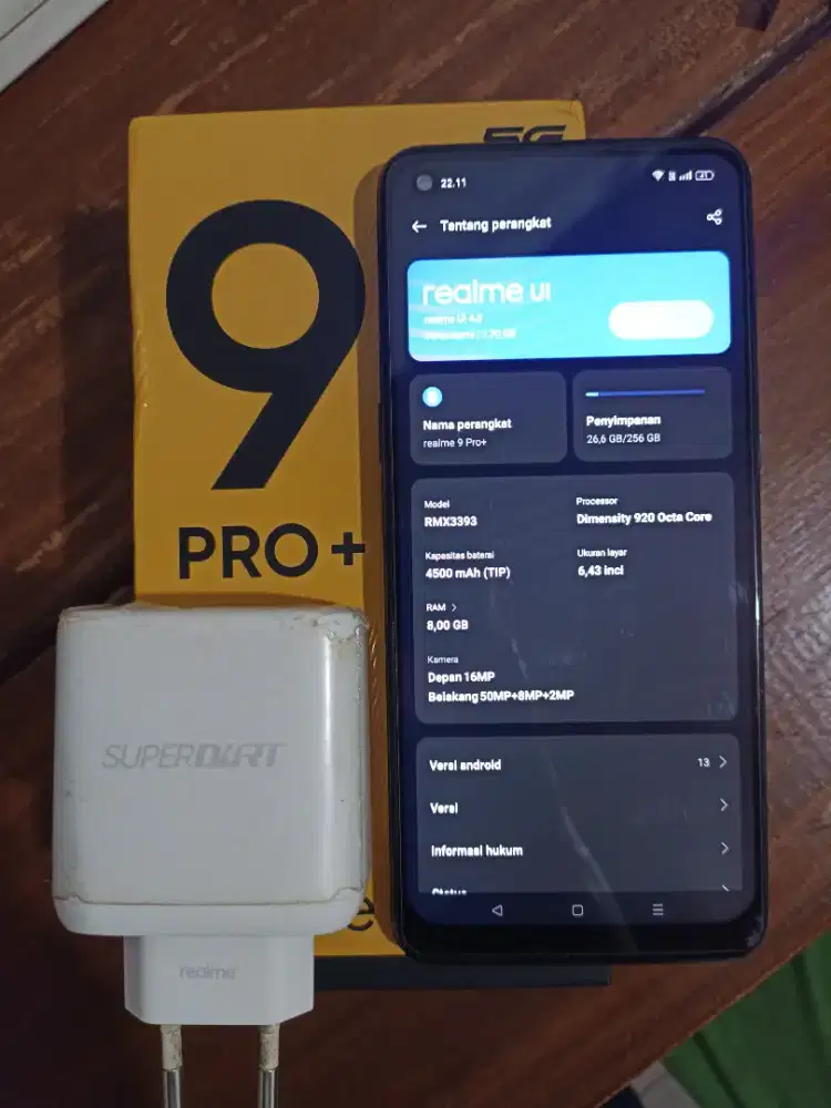 Realme 9 Pro Plus 5G 8/256 Kamera Sony OIS