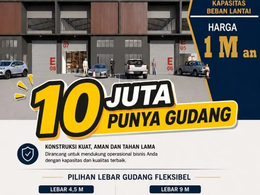 Dijual Ruko Multiguna/ Gudang Multiguna Daerah Cikarang