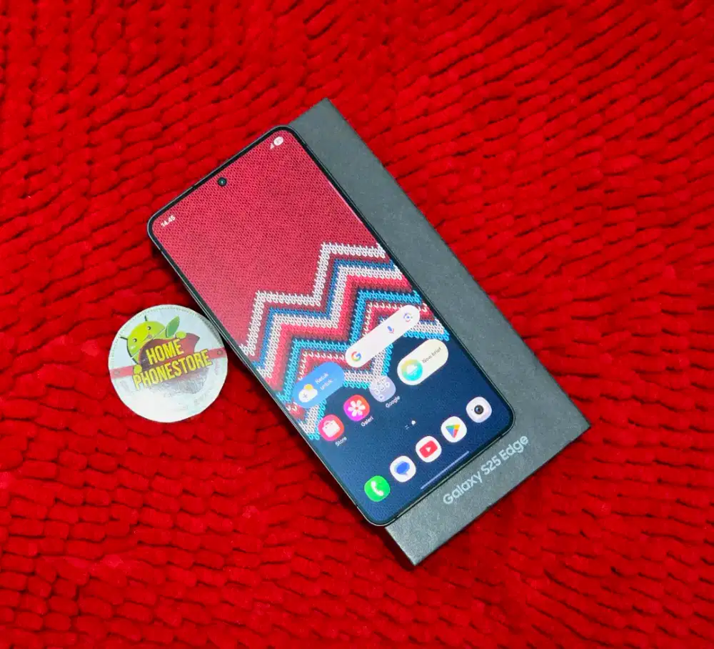 Samsung S25 Edge 512Gb Black Bening Bergaransi
