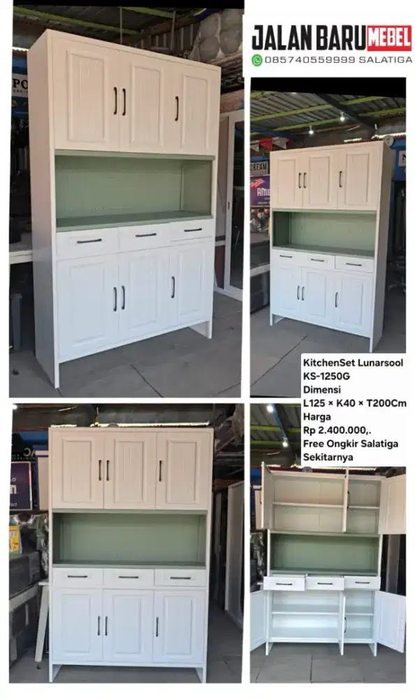 Kitchen ser bisa dicicil dengn dp 0%