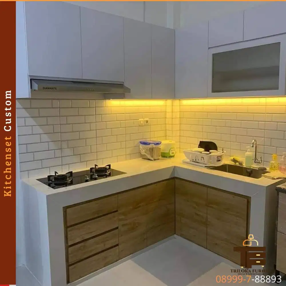 Kitchen Set Custom Sesuai Keinginan | Minimalis Modern
