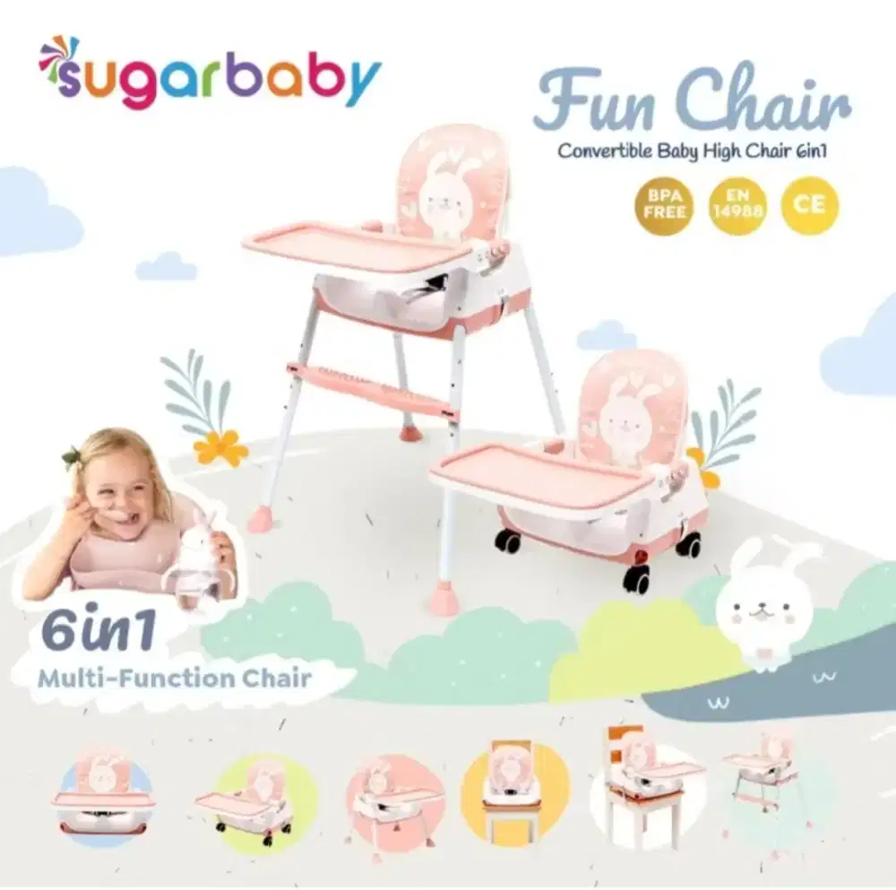Sugar baby chair 6 in 1