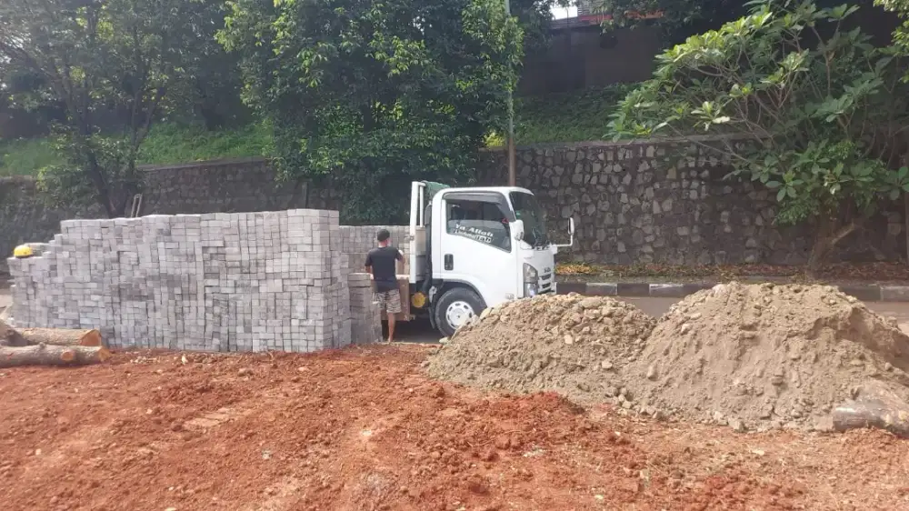 Sirdam split pasir pasang batu belah batu makadam pasir urug