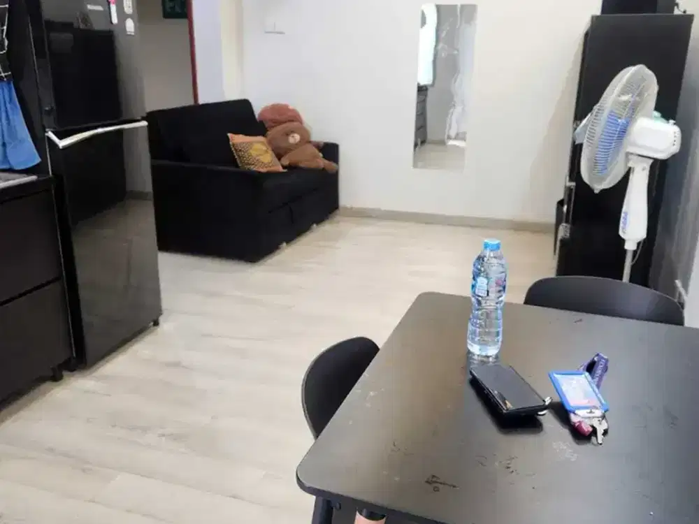 Dijual Apartement Sudirman Park 2BR Full Furnished Low Floor