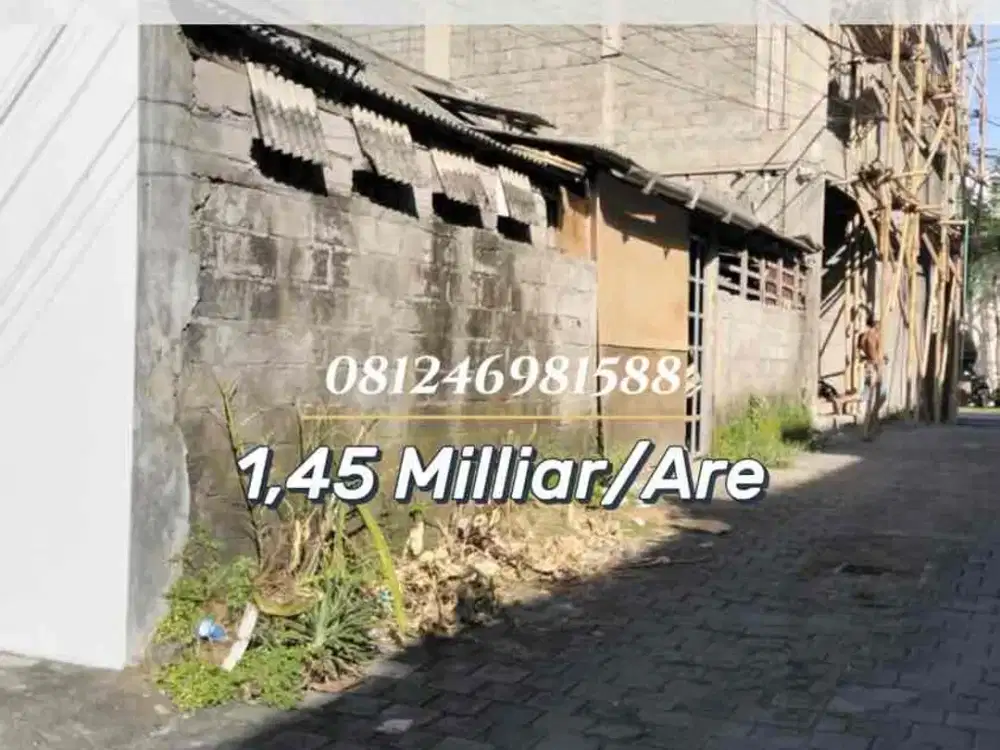 SALE Tanah 158 m² Dekat Pererenan