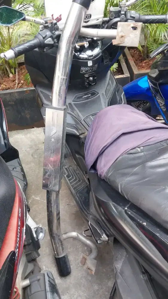 Pengaman belakang mobilio ( tanduk stainles )
