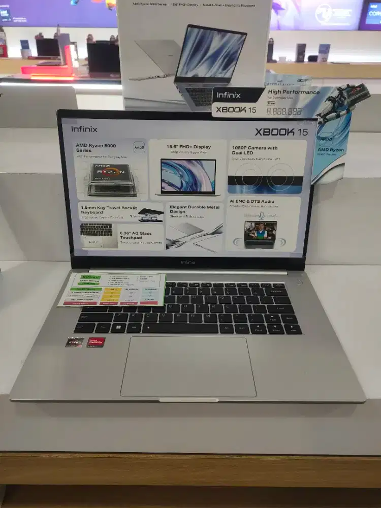 LAPTOP INFINIX XBOOK15 AMD RYZEN 5
