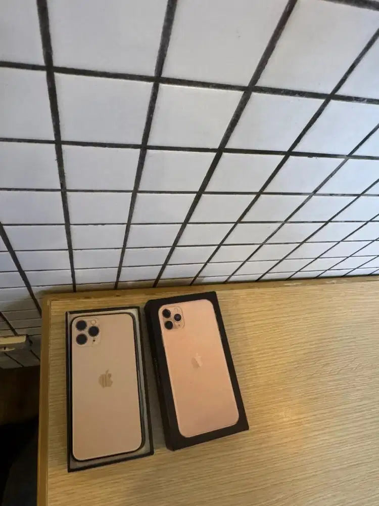 Iphone 11 pro 256gb warna langka gold LTE