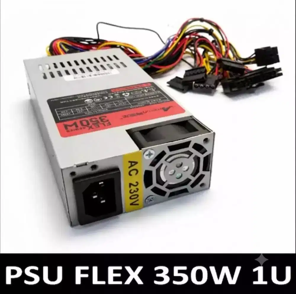 Power Supply PSU Flex 350W 1U 24 PIN Mini ITX