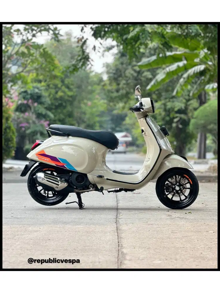 TERMURAH PIAGGIO VESPA PRIMAVERA S150 IGET ABS LED TH 2023 WARNA BEIGE