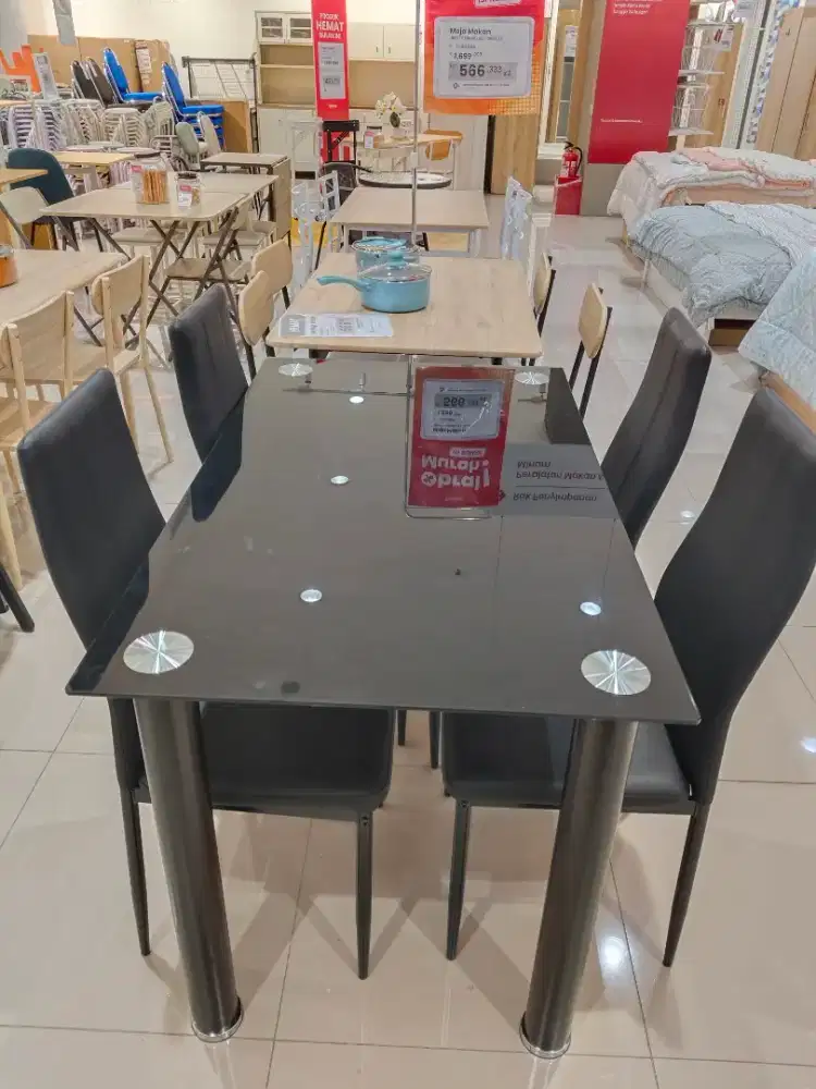 Set meja makan minka
