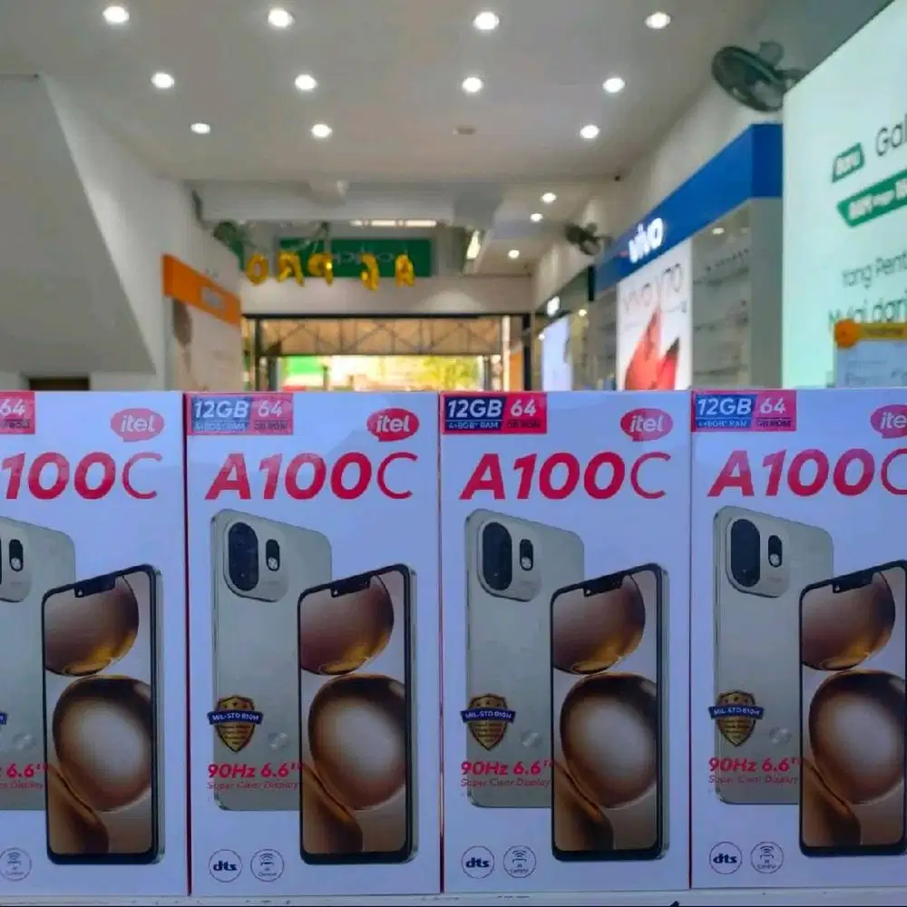 Itel A100C 4/64GB Garansi Resmi