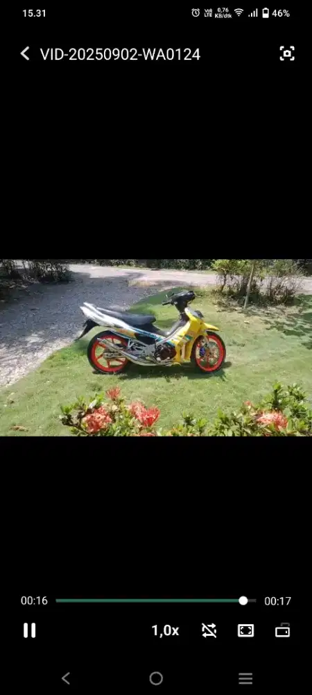 Dijual motor Satria