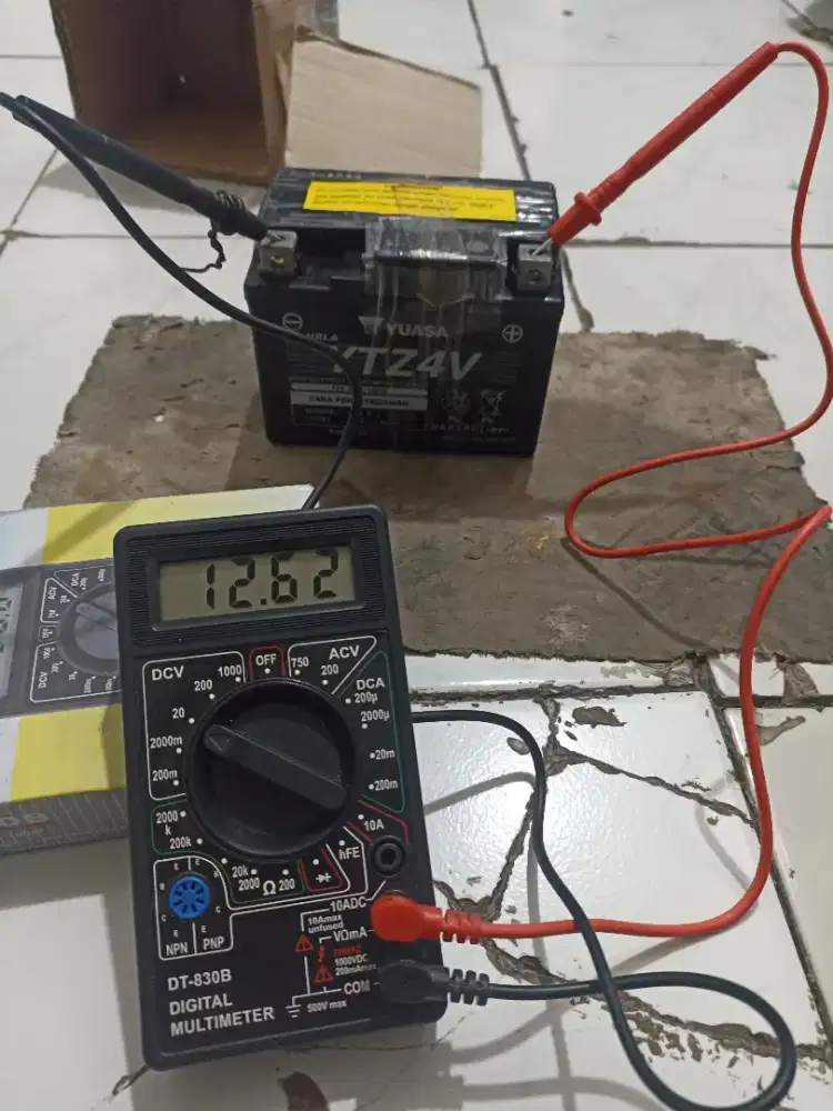 Aki second minusan 12v5a ngga kuat stater,Lampu,klakson aman
