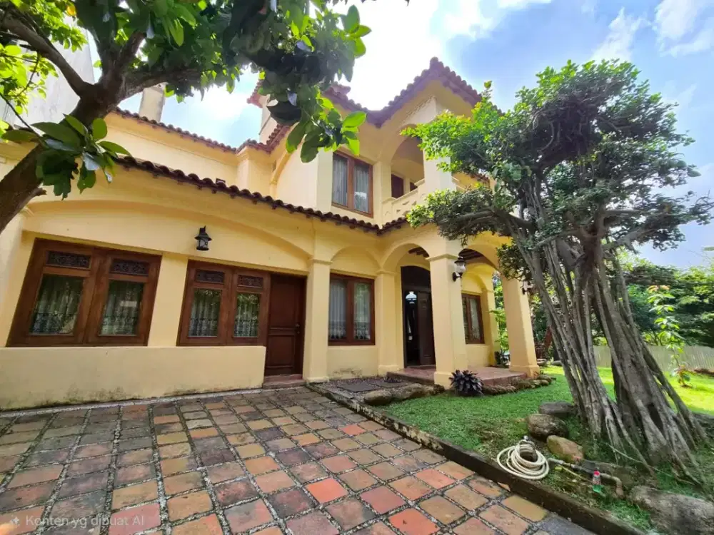 Dijual rumah hoek siap huni full furnished the green bsd tangerang selatan
