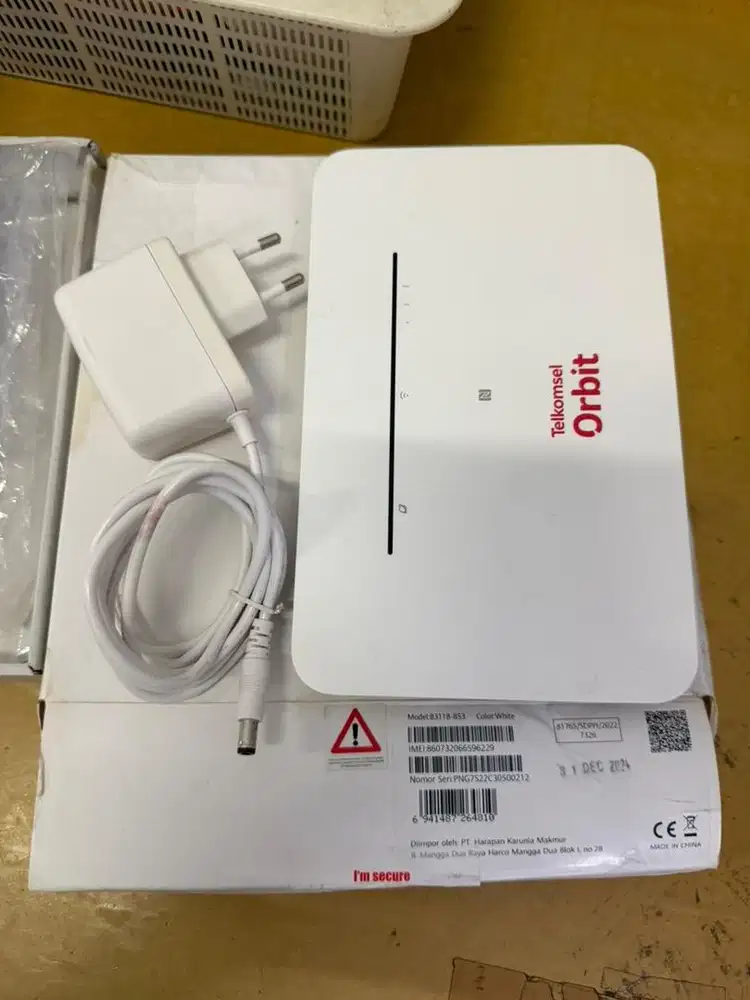 FULLSET BEKAS UNLOCK 4G MODEM ROUTER HUAWEI ORBIT STAR 2
