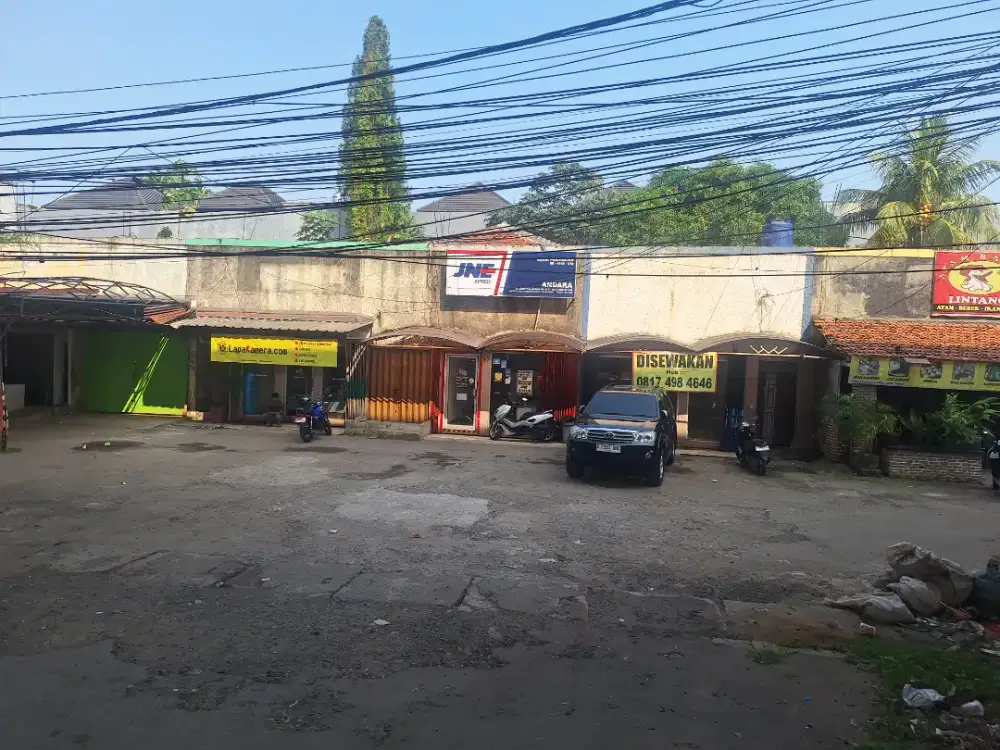 TOKO strategis pinggir jl raya 2 jalur