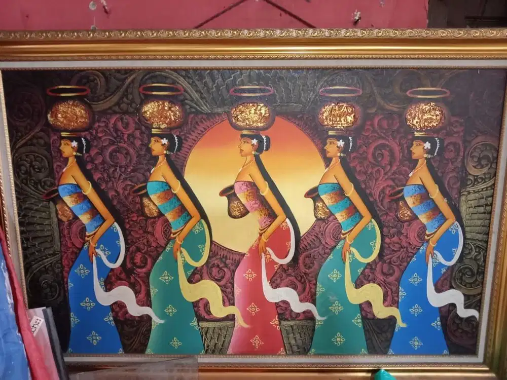 Lukisan penari bali