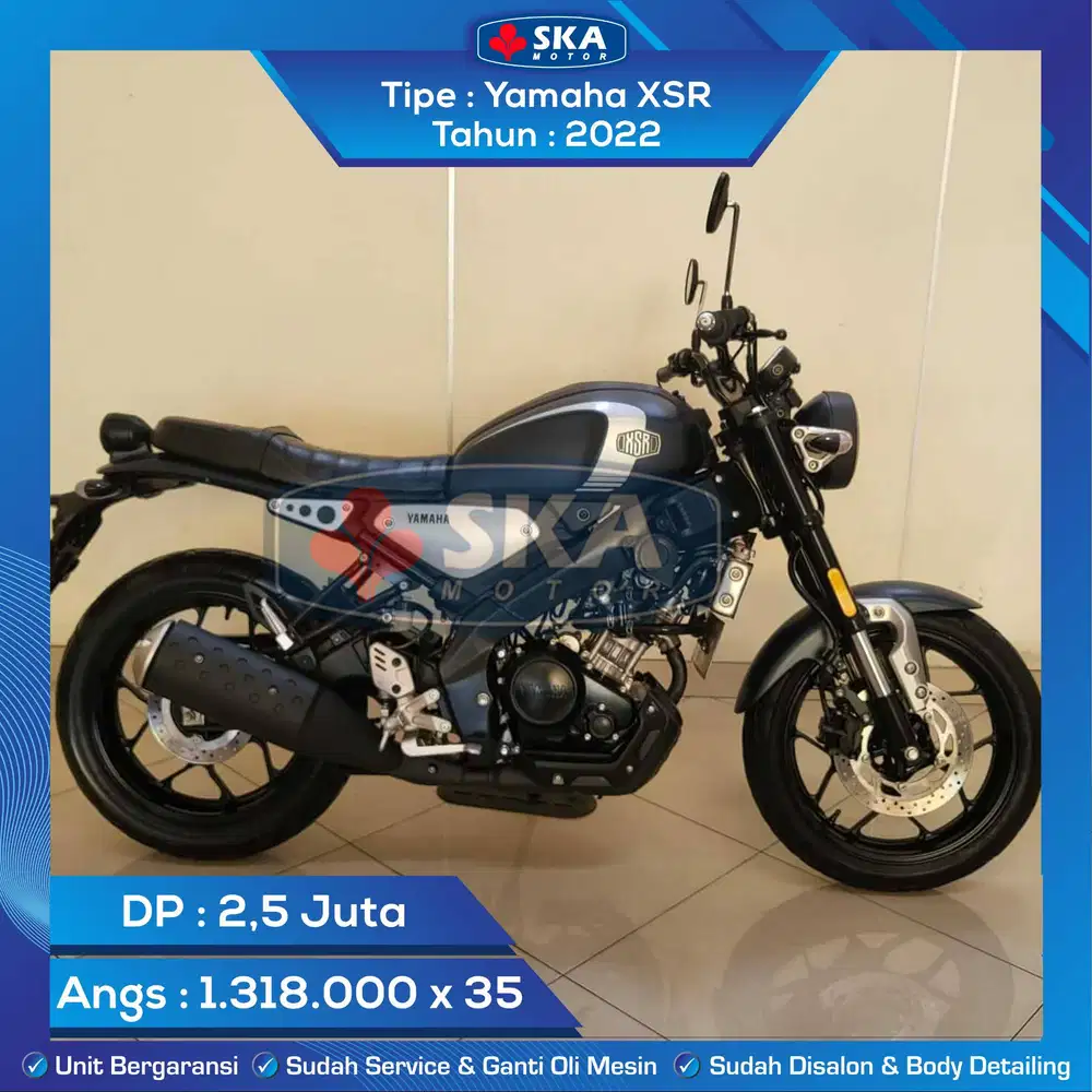 Yamaha XSR Tahun 2022