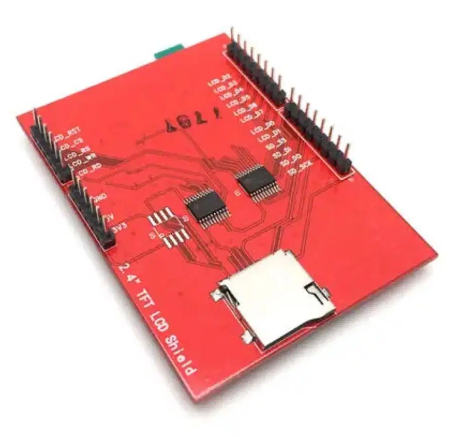 LCD TFT Module 2.4  320x240 pixel Hi - Contrast Header kuning