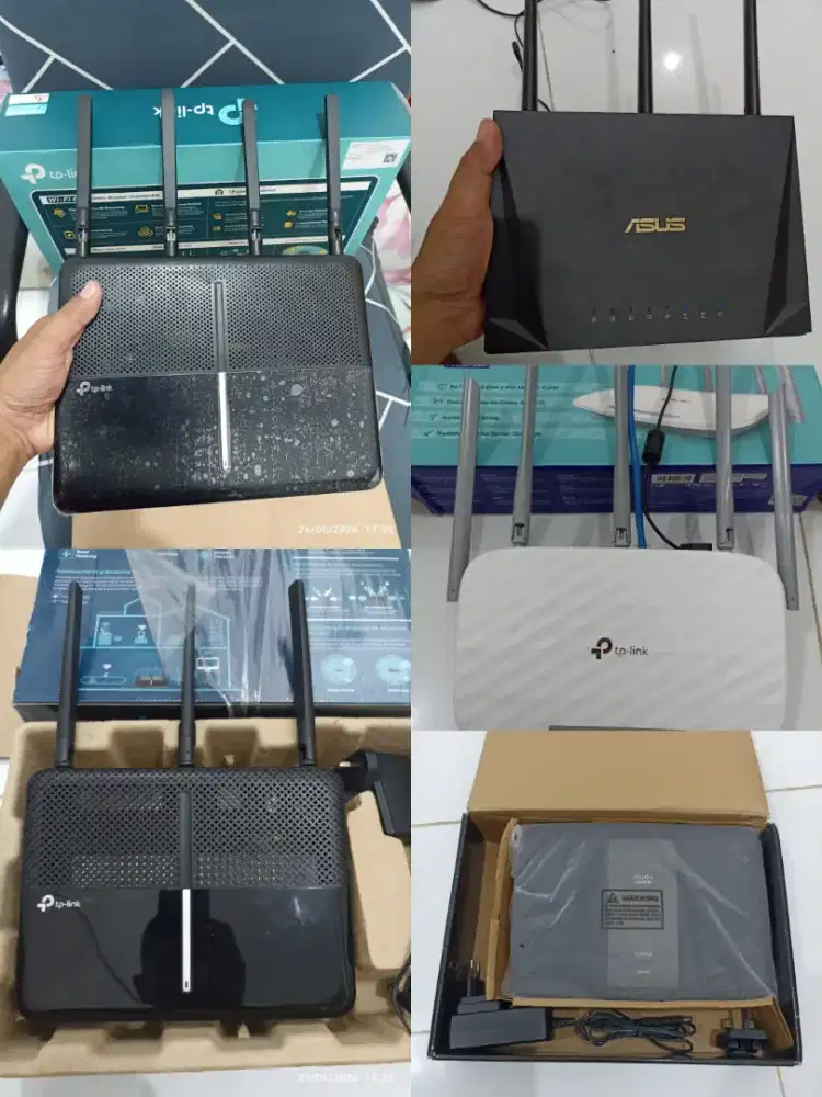 Router TP link & Linksys