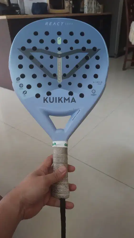 Dijual cepat raket padel kuikma react soft