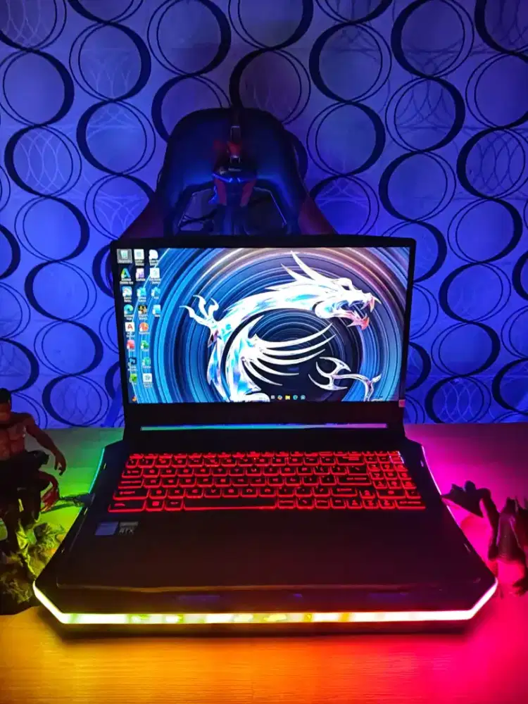 MSI Katana GF66 GEN 11 RTX 3050 Siap Pakai