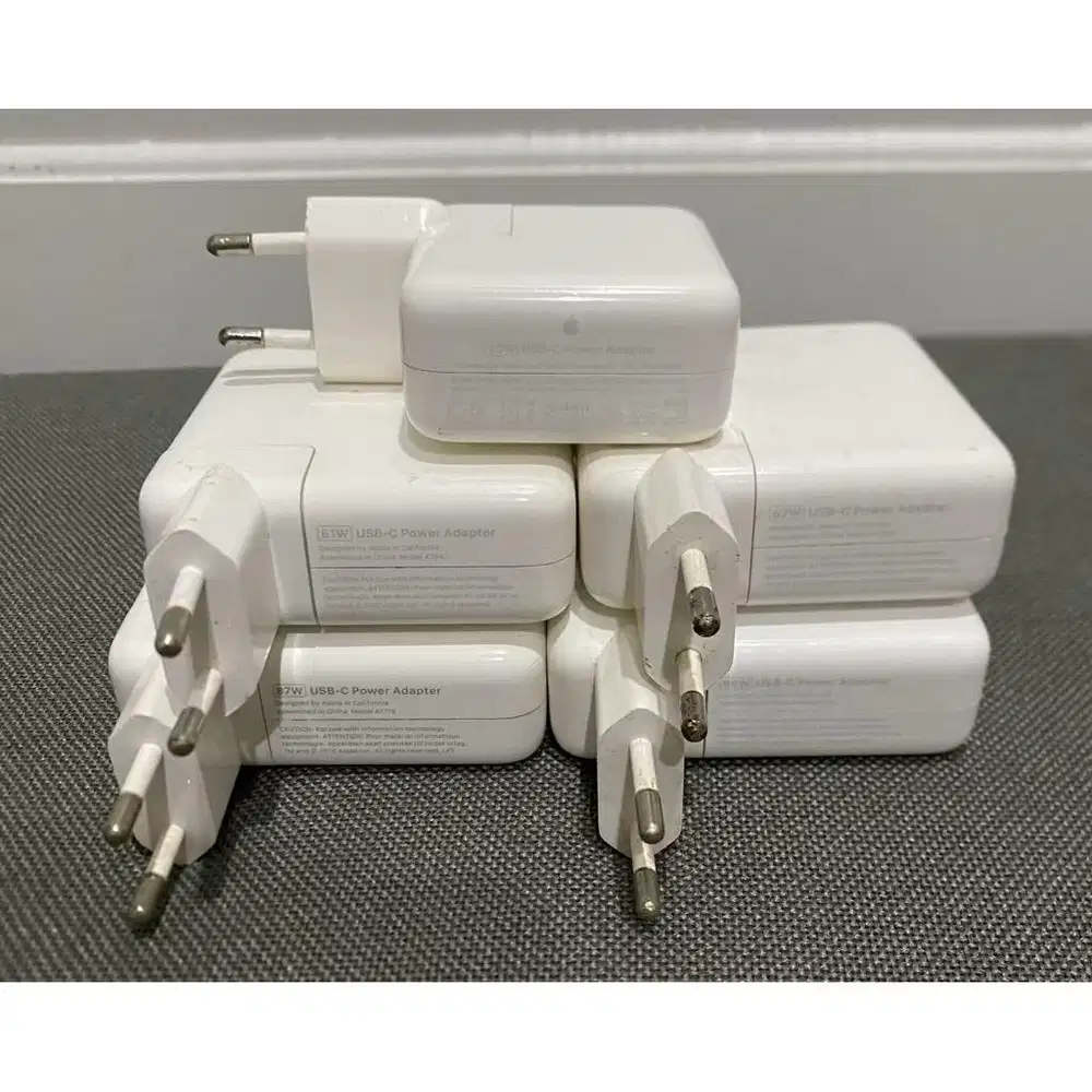 Adaptor Charger Macbook Original Type C 30w 61w 67w 87w 96w 140w