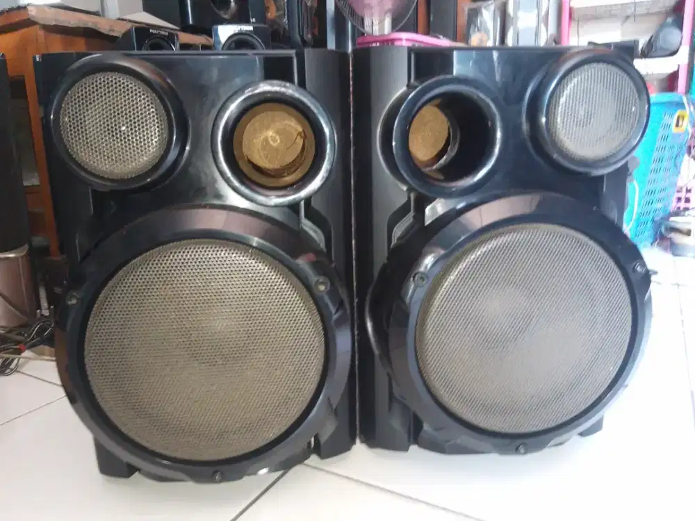 LG Black speaker 6 in, full ori, box aman, merk Korea
