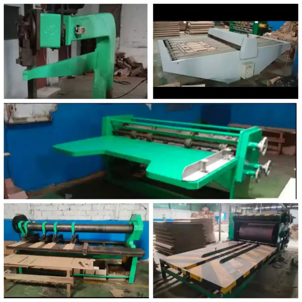 Paket mesin karton kardus