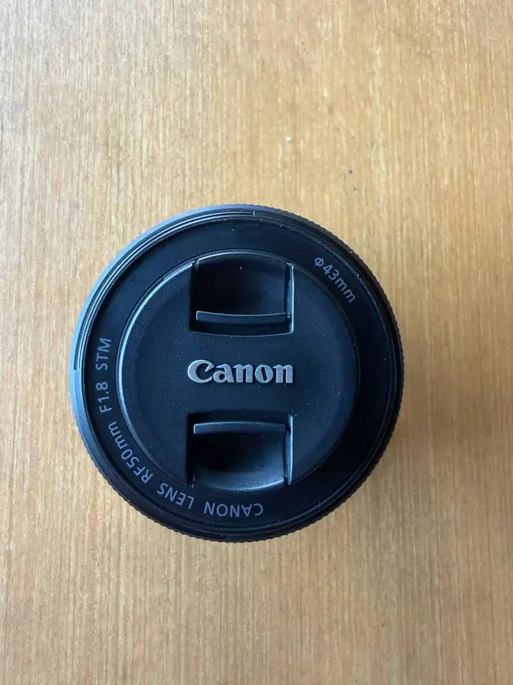 Canon RF 50mm f1.8 STM Lensa Lens Kamera Camera Mirrorless Resmi 2 thn