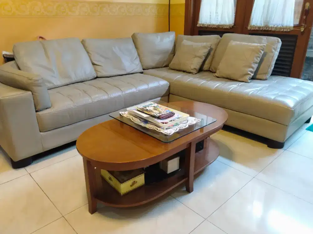 SOFA KULIT ASLI