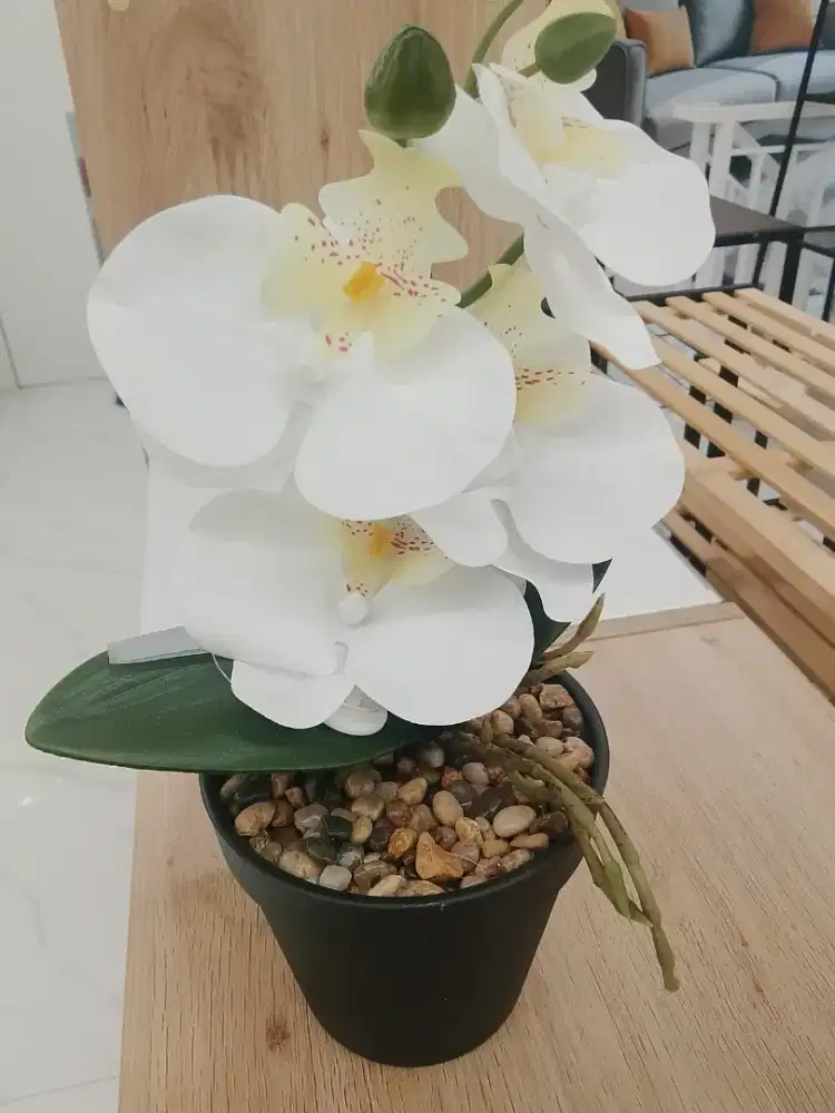 Bunga Artificial White