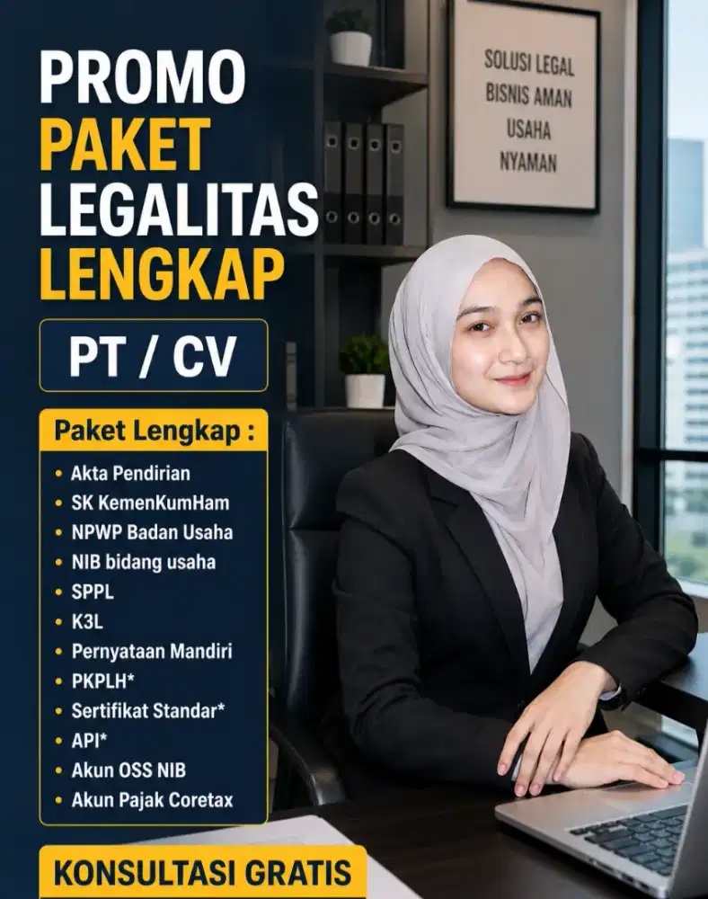 Perlengkapan Usaha Kantor PT