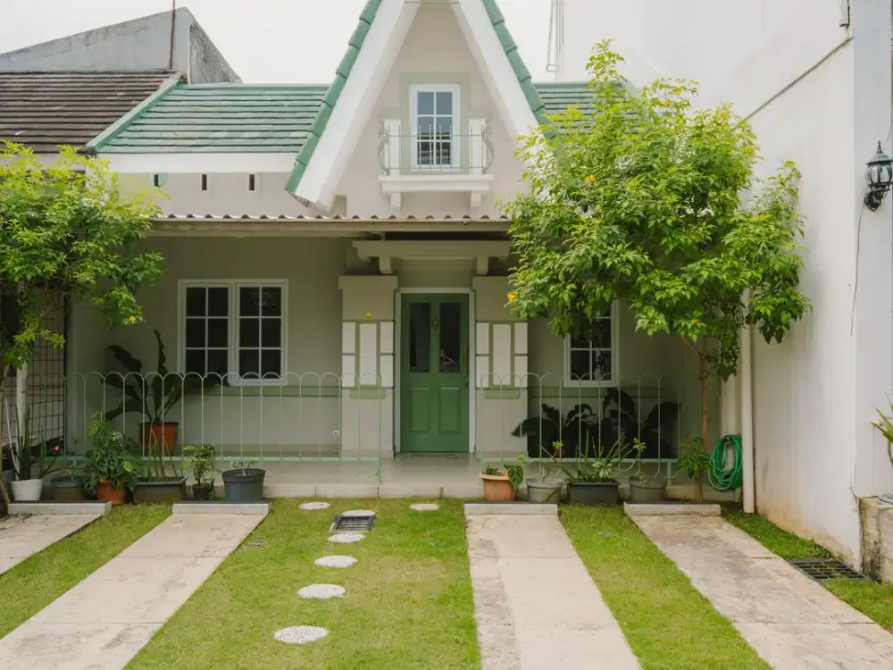 Rumah Second Rasa Baru Dengan Harga Terjangkau, Berada di Lingkungan Hijau Kawasan Perbukitan Sentul