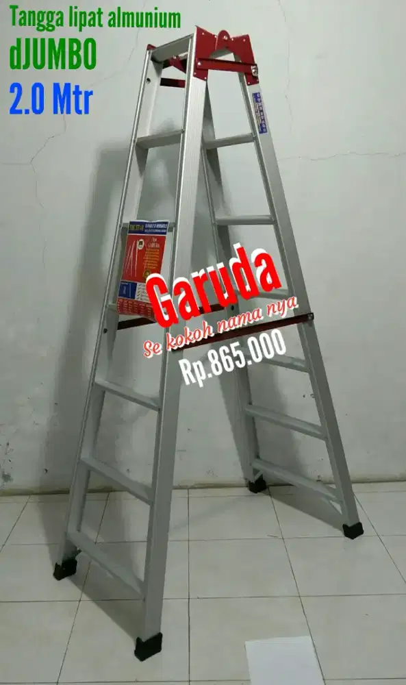 Tangga lipat almunium 2.0 mtr.