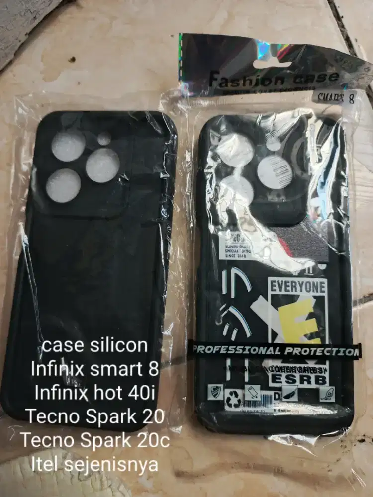 Case silicon/Case pelindung HP redmi,poco,infnix,tecno,itel