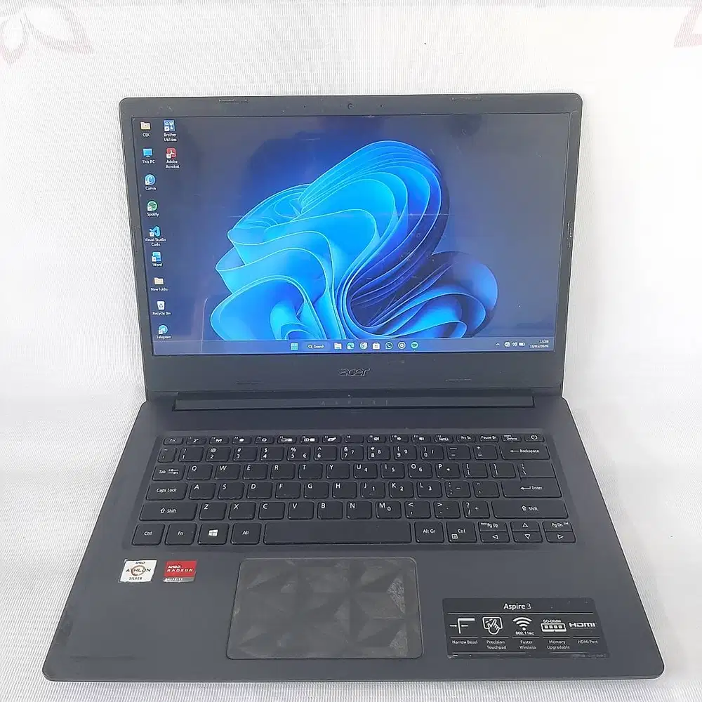 PROMO ACER ASPIRE A314-22 AMD ATHLON 3050U RAM 4GB SSD NVME 256GB