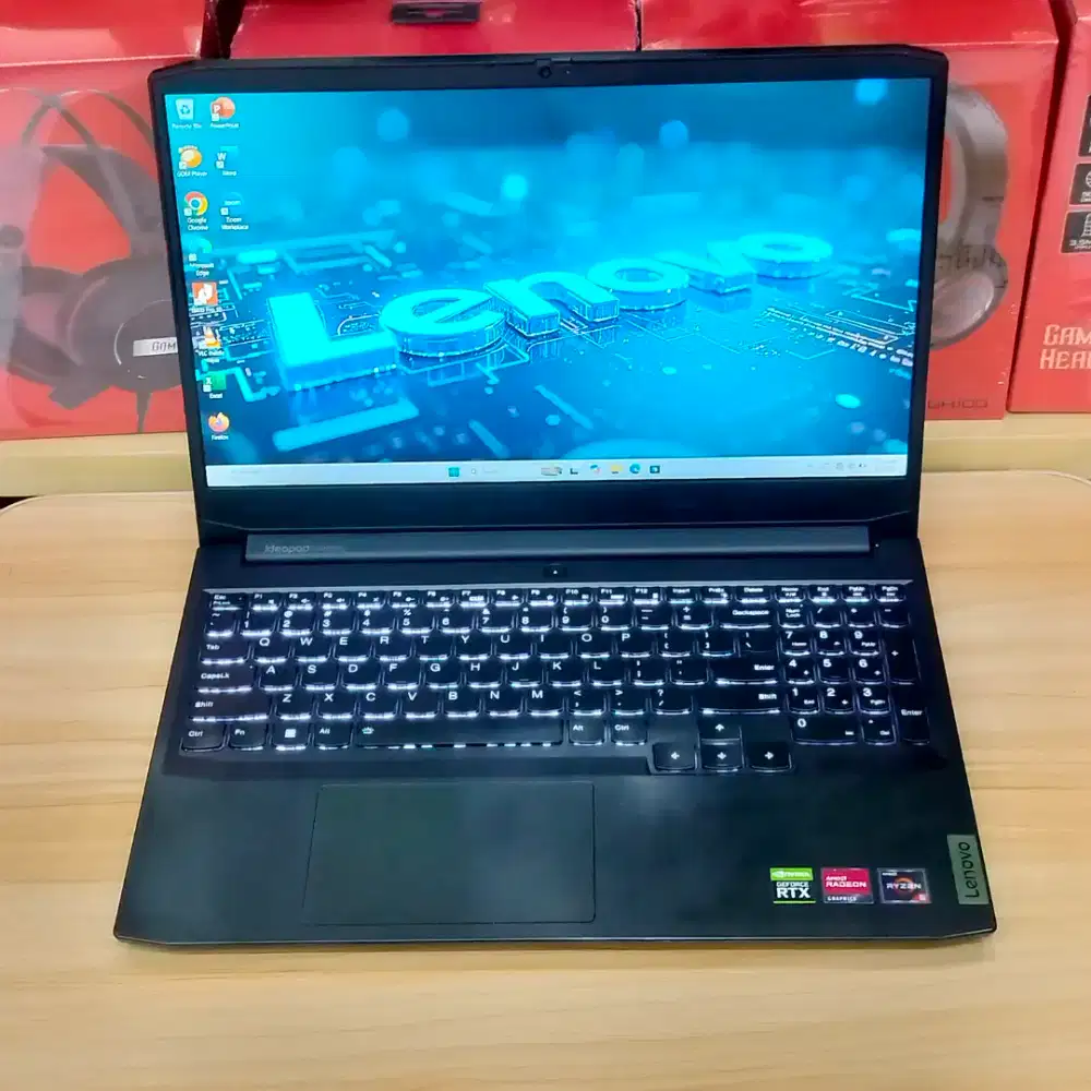 Promo Lenovo IdeaPad Gaming 3 Ryzen 5 RTX 2050 8GB/512GB Siap Pakai