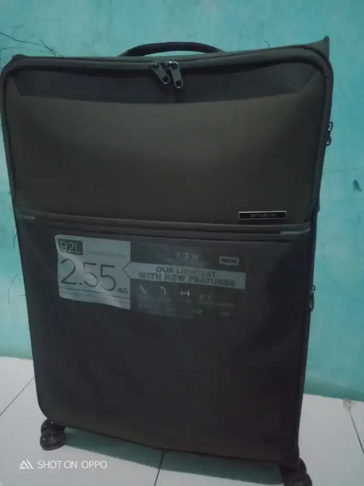 Koper Samsonite spinner 73H size large 29 inch original